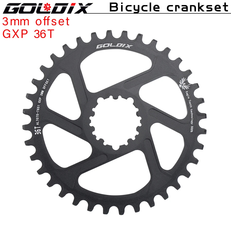 MTB Chainring 30T 32T 34T 36T 38T Direct Mount SRAM 0mm 3mm 6mm Offset