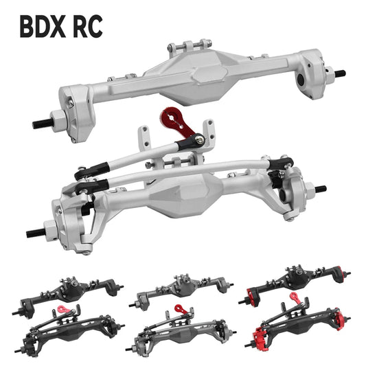 CNC Integrated Front & Rear Portal Axle for 1/10 RC Crawler Axial SCX10 II RGT GEN8 - EXPROTAS