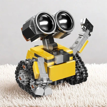 Wall.e Eve Small Robot Assembly Action Figure Educational Toy Model