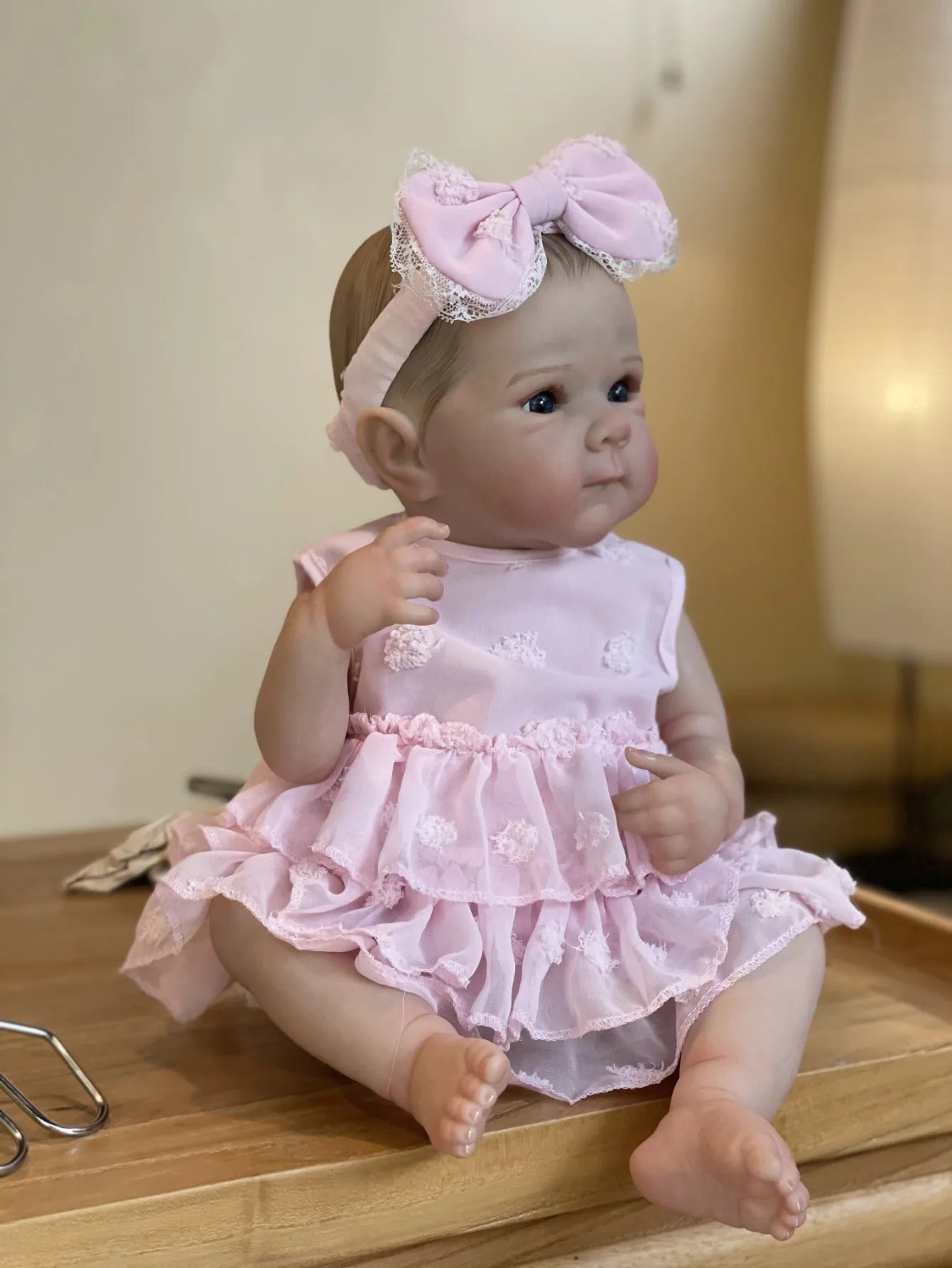 18inch Girls Bettie Full Silicone Vinyl Bebe Reborn Lifelike Painted Soft Skin Doll For Children's Gift-EXPROTAS