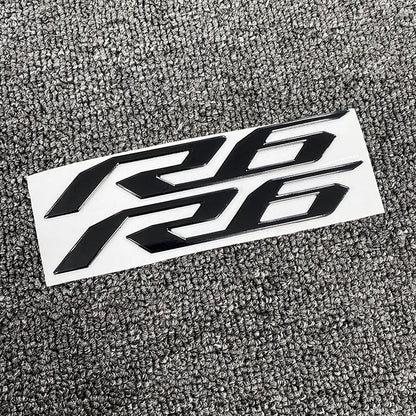 Motorcycle 3D Emblem Badge Decal Tank Wheel Sticker Soft Reflective Decal R1 R3 R6 Sticker For Yamaha YZF-R6 Fairing Body Decals-EXPROTAS