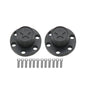 1/10 RC Crawler Metal Wheel Center Dust Caps 6-Hole for 1.9" & 2.2" Wheels - EXPROTAS