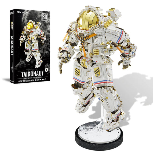 Piececool 3D Metal Model Kit Taikonaut Mecha Puzzles Jigsaw DIY Set for Adult Best Gifts & Collection-EXPROTAS