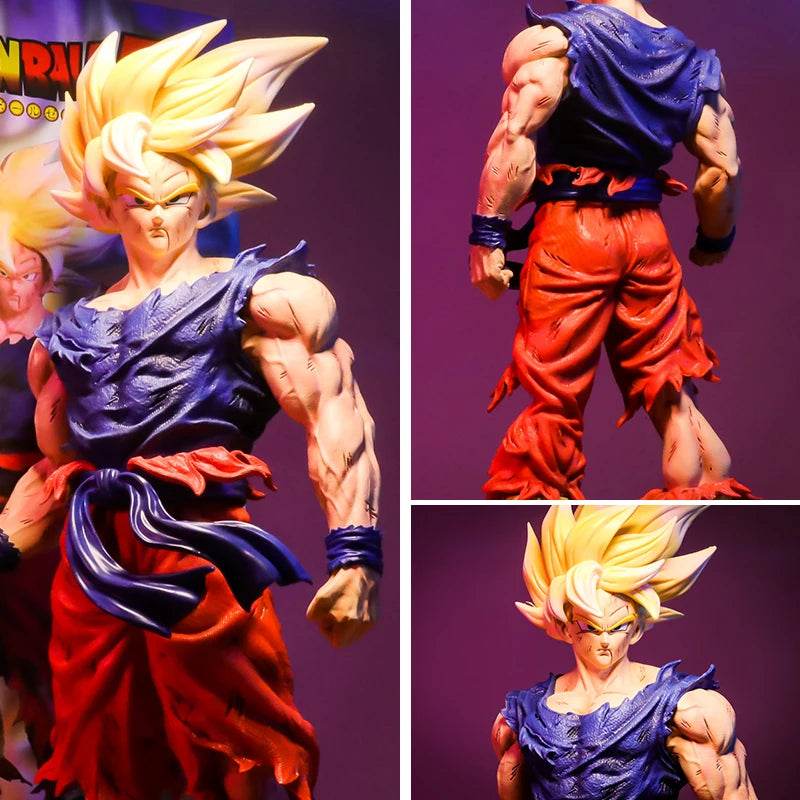 43cm Dragon Ball Z Son Goku Figure GK Super Saiyan Son Goku Action Figure PVC Vegeta Collection Statue Model Figurine Toys-EXPROTAS