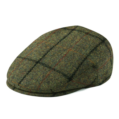 Feinion Men's Wool Blend Flat Newsboy Cabbie Hat Driving Cap