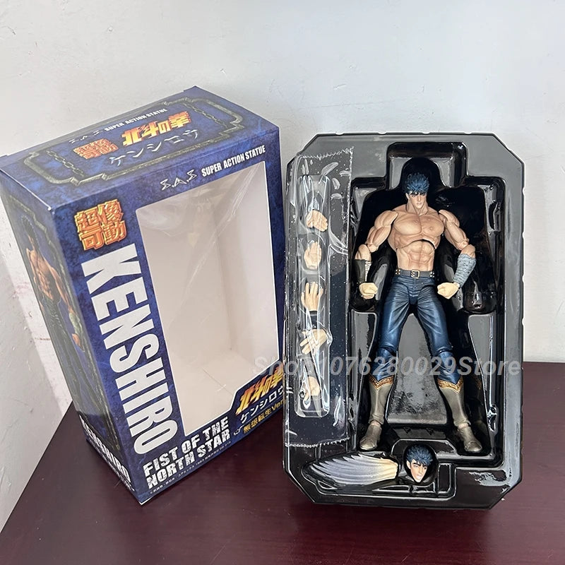 17cm Fist of the North Star Kenshiro Figure Hokuto No Ken PVC Anime Model Toy