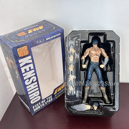 17cm Fist of the North Star Kenshiro Figure Hokuto No Ken PVC Anime Model Toy