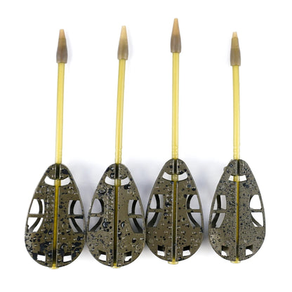 Hirisi Carp Fishing Method Feeder Set 30-60g Mould Bait Cage Tackle