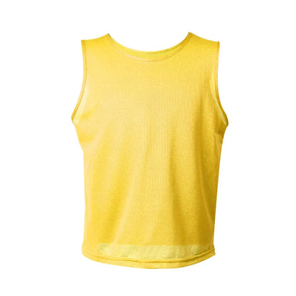 12PCS Soccer Training Vests Kids Breathable Mesh Practice Sports Team Jerseys