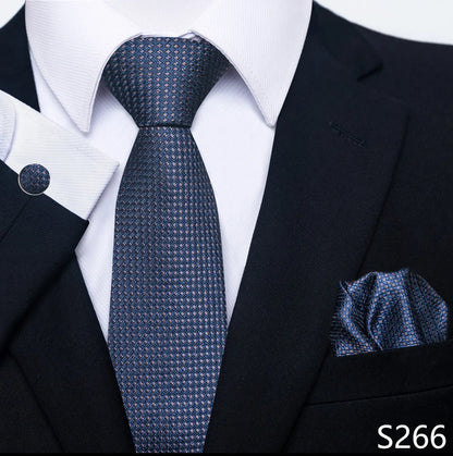 EXPROTAS Tie Pocket Square 8cm Wedding Formal Men’s Accessories