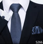 EXPROTAS Tie Pocket Square 8cm Wedding Formal Men’s Accessories