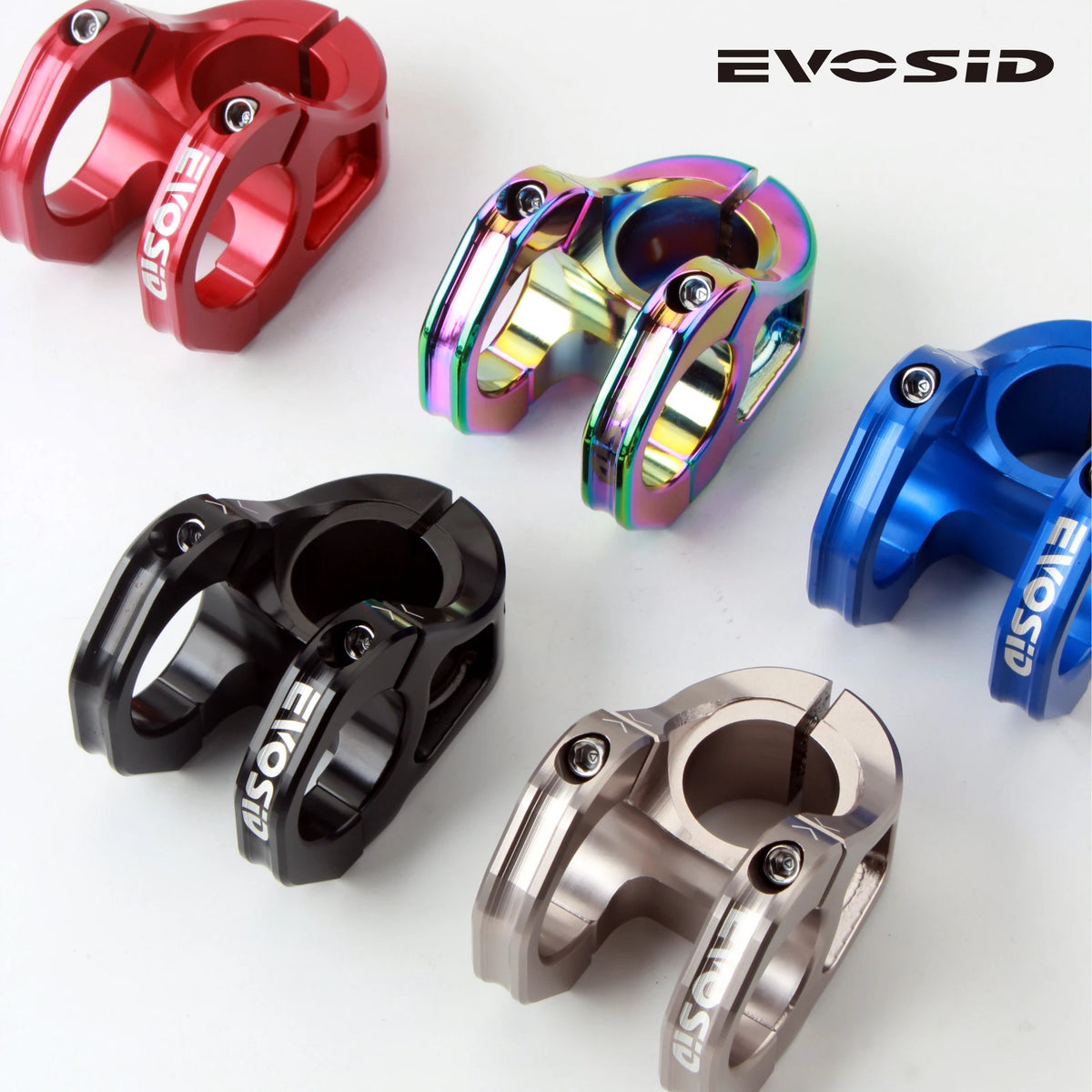 Road Bike Stem 31.8mm 35mm Adjustable Mountain Handlebar Riser Alloy
