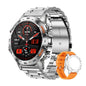 MELANDA Steel 1.39" Bluetooth Call Smart Watch Men Sports Fitness Tracker Watches IP67 Waterproof Smartwatch for Android IOS K52-EXPROTAS