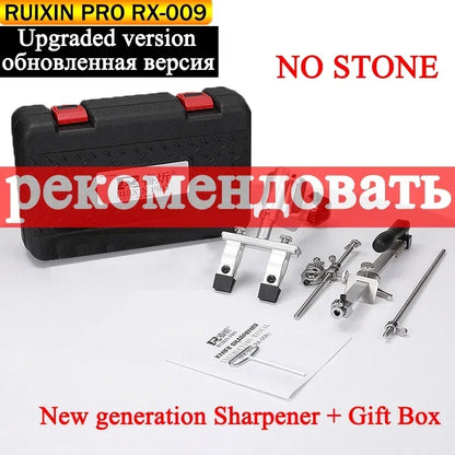2023 New Upgraded Version Ruixin Pro RX009 Aluminium Alloy Knife Sharpener System 360 Degree Flip Constant Angle Grinding Tools-EXPROTAS
