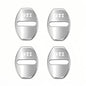 4Pcs Car Door Lock Cover Protective Buckle Sticker for VW Golf MK6