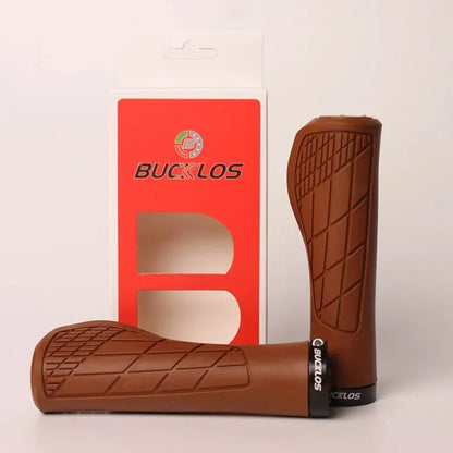 Shock Absorbing Bike Handlebar Grips BUCKLOS Lock-On MTB