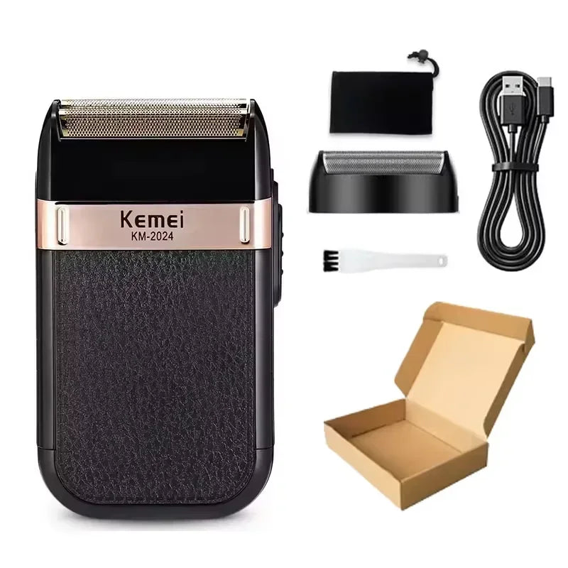 Kemei Professional Hair Clipper Trimmer Cordless Electric Beard Shaver