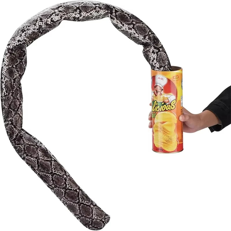 Potato Chip Snake Jump Magic Toy April Fool Stage Trick Prank Gag