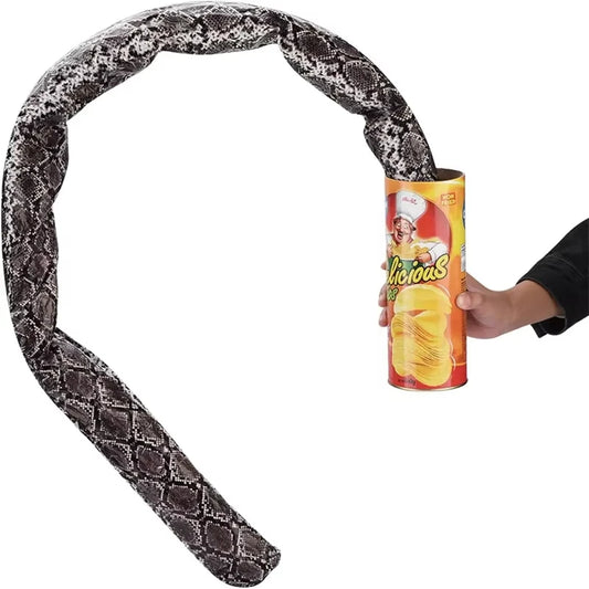 Potato Chip Snake Jump Magic Toy April Fool Stage Trick Prank Gag