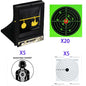 BB & Nerf Soft Bullet Trap Target w/ Spinner + Paper Targets Indoor Use