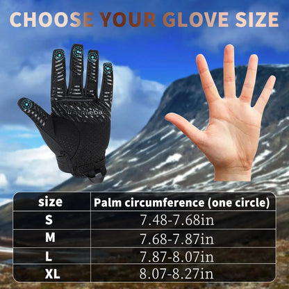 Tactical Full Finger Screen Motorcycle Gloves Outdoor Breathable Knuckle