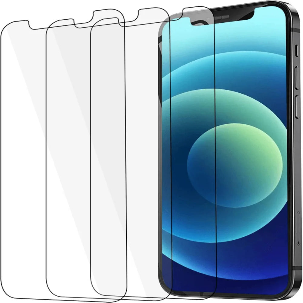3PCS Tempered Glass Max Screen Protector for iPhone 11 12 13 14 Plus XR