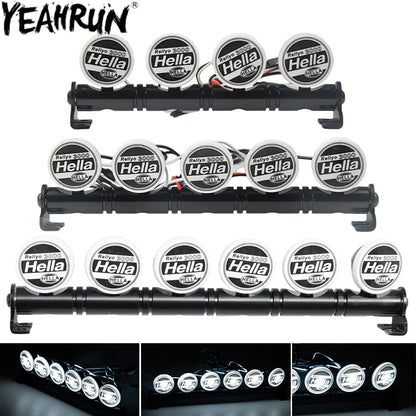 LED Light Roof Lamp Bar for 1/10 RC Crawler TRX4 SCX10 D90 Axial 6V