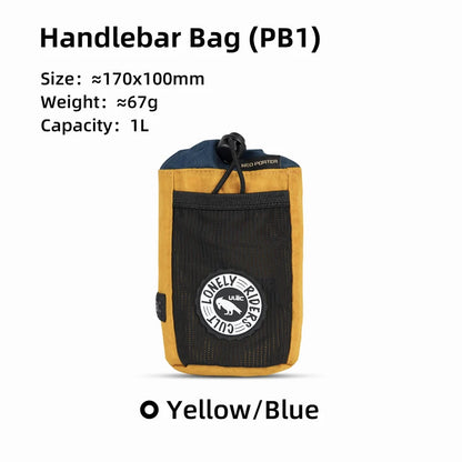 Insulated Handlebar Stem Bag C-HOLD Water Bottle Pouch Bikepacking Touring