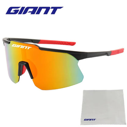 Giant Men's & Women's Outdoor Cycling Sunglasses, Driving & Travel, with Cloth & Box