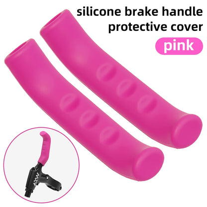 2Pcs Brake Handle Cover Grips Silicone Mountain Bike Handlebar Accessories