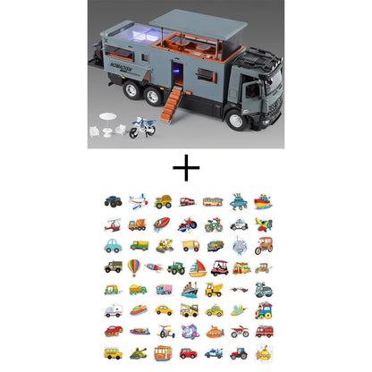 1:18 Folding Rearview Mirror Off-road RV Diecast Model with Sound & Light