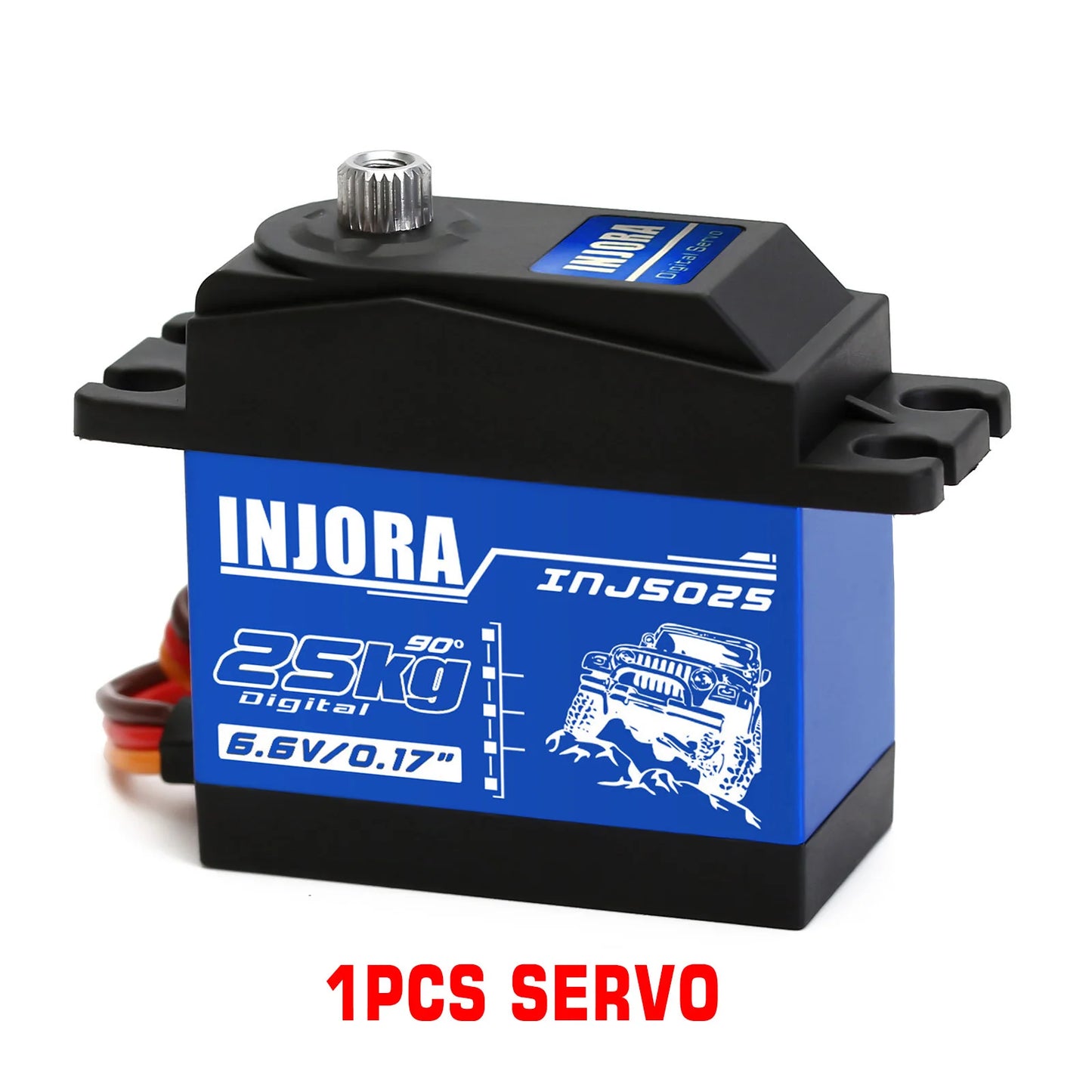 Digital Servo 25KG 35KG Waterproof RC Crawler Gear Metal Torque Parts