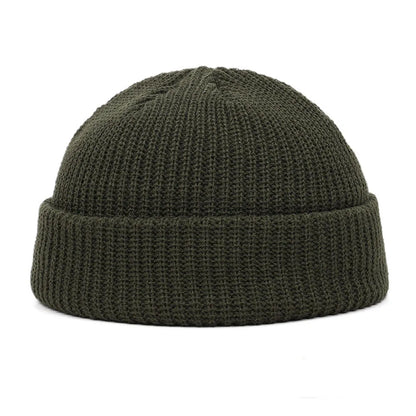 Winter Warm Beanies Wool Knitted Hat Casual Unisex Adult Men Female