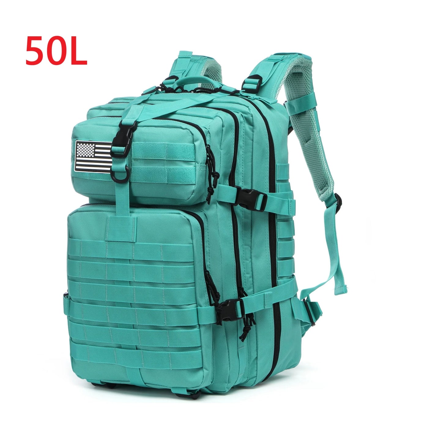 Waterproof Backpack Bag 25L/50L Tactical Outdoor Hiking Rucksack Camping