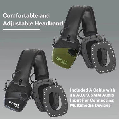 Hearing Protector Electronic Tactical Shooting Earmuffs Active Anti-noise