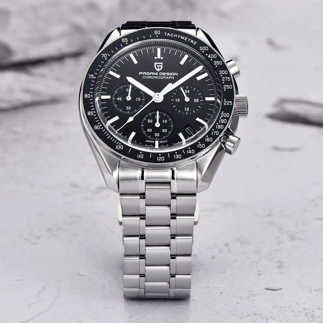 PAGANI DESIGN 2024 New Men's Watches Top Luxury Quartz Watch For Men Auto Date Speed Chronograph AR Sapphire Mirror Wrist watch-EXPROTAS