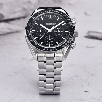 PAGANI DESIGN 2024 New Men's Watches Top Luxury Quartz Watch For Men Auto Date Speed Chronograph AR Sapphire Mirror Wrist watch-EXPROTAS