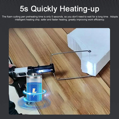 Portable Cordless Foam Cutter Hot Wire Foam Cutter Pen Styrofoam Cutting Tools Kit Electronic Soldering Kit Multifunctional-EXPROTAS