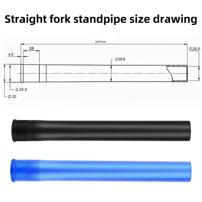 BOLANY Air Front Suspension Fork MTB Aluminum Straight/Tapered Steerer - EXPROTAS