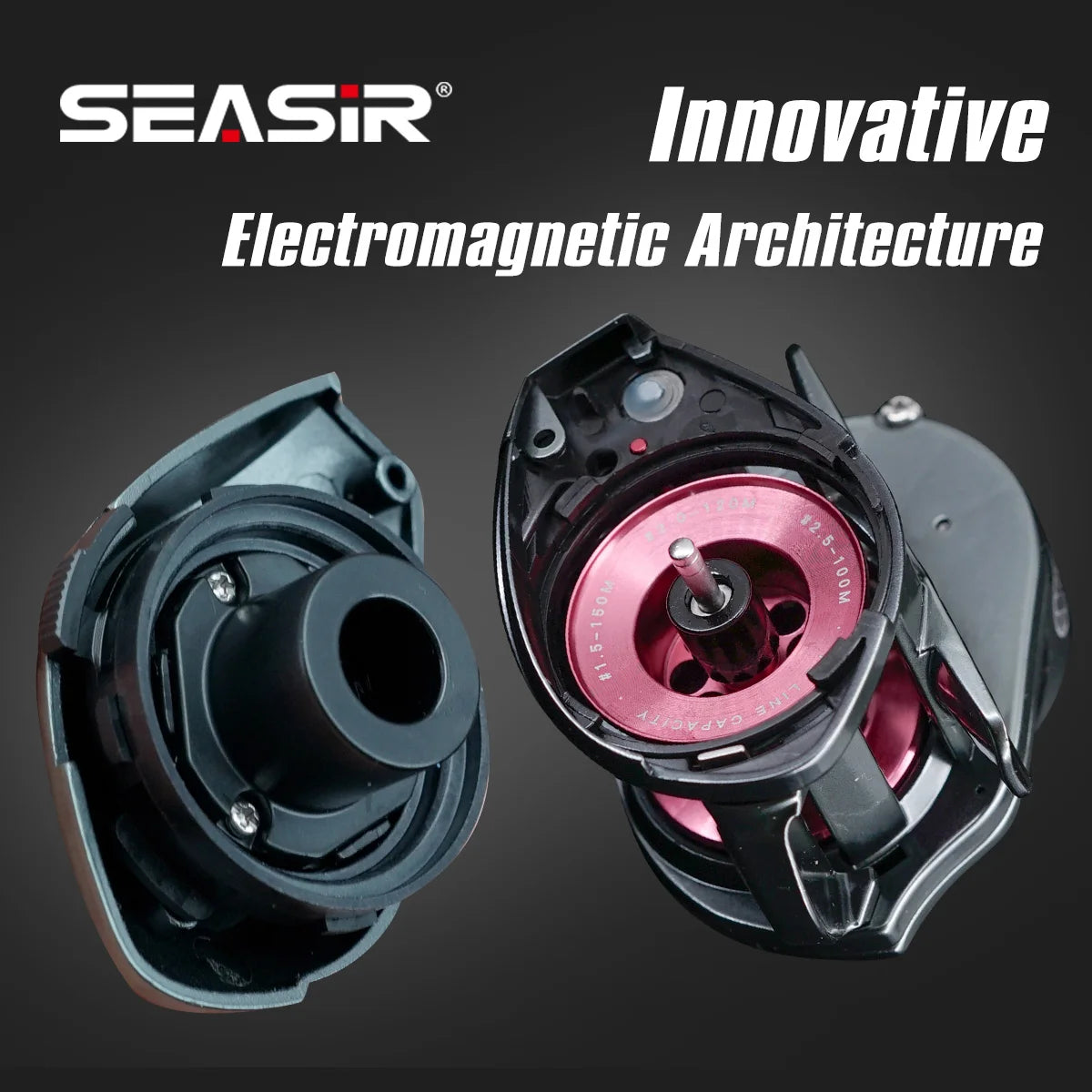 DC Baitcasting Reel Digital Control Seasir DCAST 7.3:1 7+1BB 8.5kg Drag