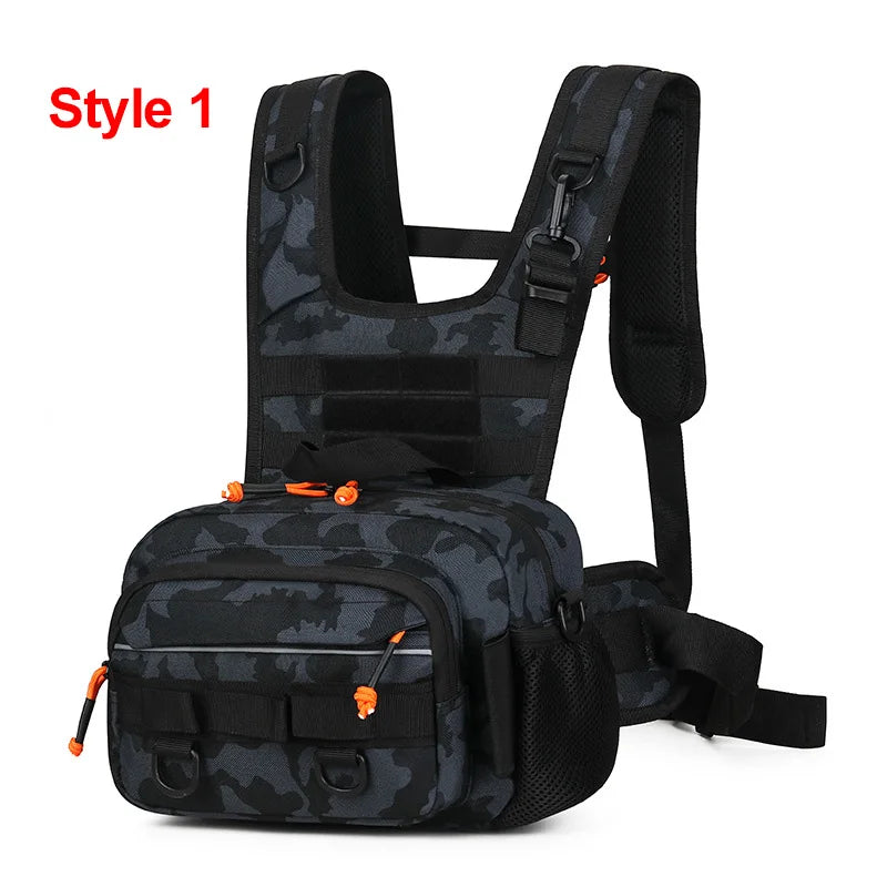 Tactical Chest Bag Outdoor Men Vest Lightweight Sports Hunting Cycling Bags