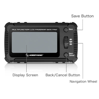 LCD Program Box for RC Car ESC Programming Card Hobbywing 1pcs 85g