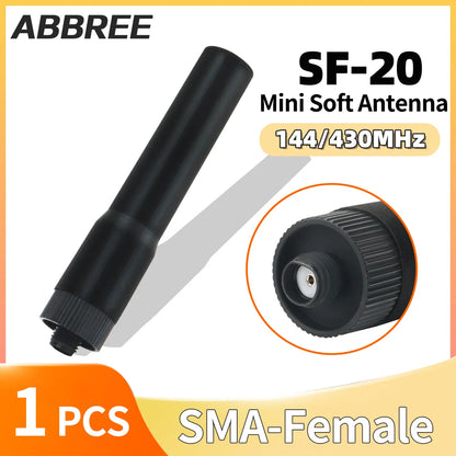 SMA-Female Antenna for Baofeng UV-32 UV-K5 Dual Band VHF UHF Radio