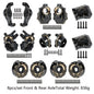 TRX4 Brass Portal Axle Housing Weight System Black 1/10 RC Crawler TRX6