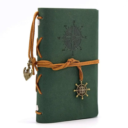 Journal Binder Cover 14x10cm Leather Korean Style Notebook for Diaries