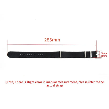 Nato Nylon Strap 20mm 22mm Military Watch Band Army Diver Wristwatch