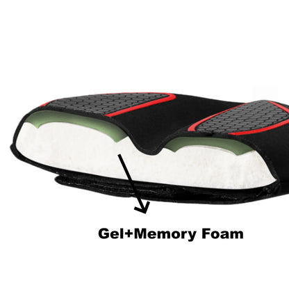 Padded Gel Bike Seat Cover Comfort Saddle Cushion for MTB Road Exercise Bike