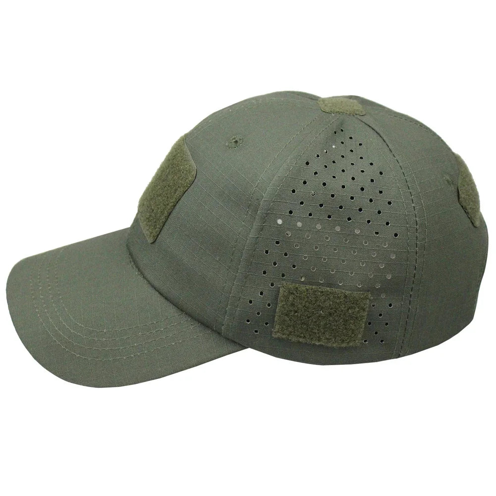Men's Camouflage Baseball Cap Tactical Breathable Outdoor Hiking Fishing Hat
