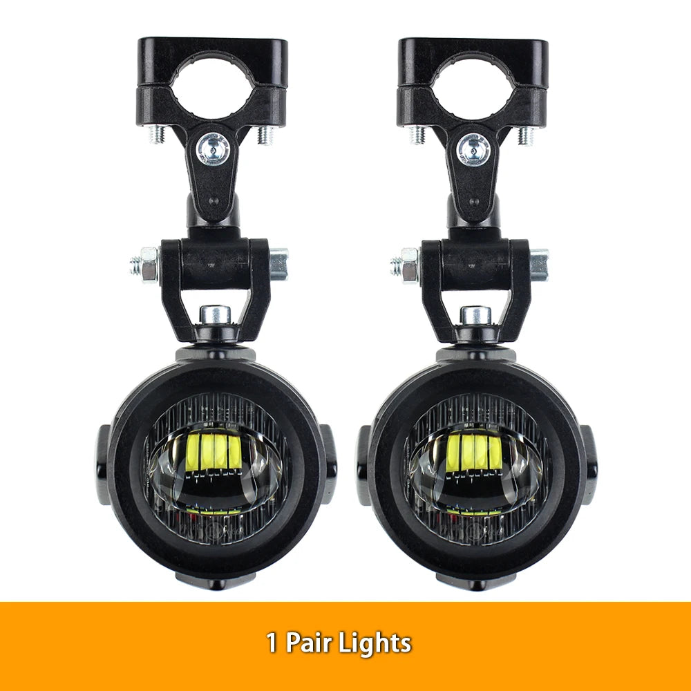 Upgrade Motorcycle fog light Auxiliary Lights Brighter Lamp 40W 6000K for BMW R1200GS F800GS F700GS F650 K1600-EXPROTAS