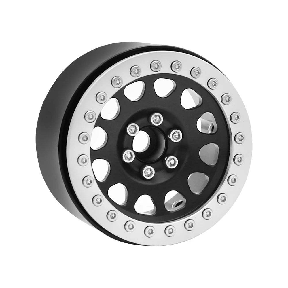 1/10 RC Crawler CNC 2.2" Aluminum Beadlock Wheels for TRX4 TRX6 Axial SCX10 Wraith Capra - EXPROTAS